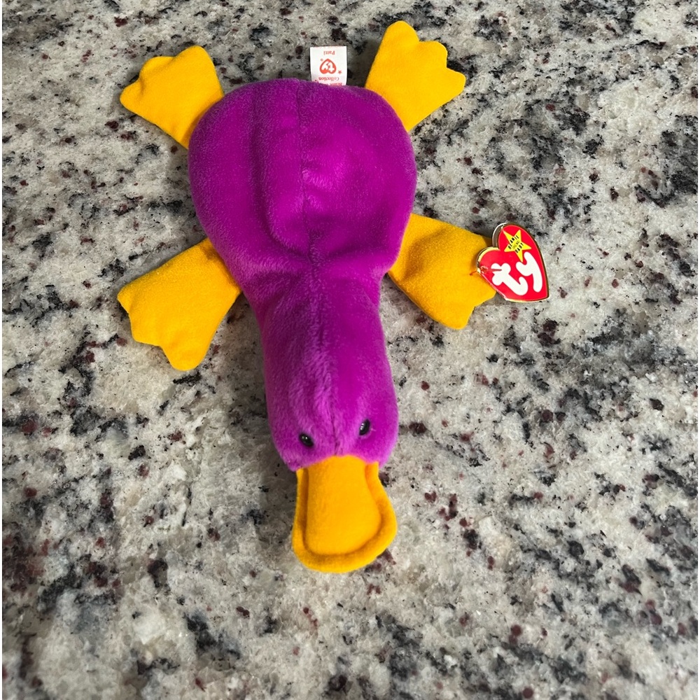 Patti the Platypus original 1993 Beanie Baby